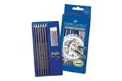 Skrive- & Tegneverktøy - Faber Castell Goldfaber Sketch Set - Graphite Pencil (pack of 6) - 114000