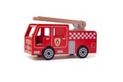 Treleker - Bigjigs Wooden Fire Truck - JT131