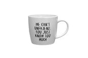 Servering & Servise - Kasia Lilja - Know too much Mug (KL400114) - KL400114