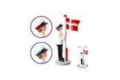 Dekorasjon - Det Gamle Apotek Student with Flag 31 cm - Boy (9914069) - 9914069