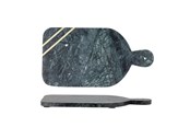 Kjøkkentilbehør - Bloomingville - Adalin Cutting Board Green Marble (82059649) - 82059649