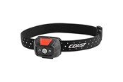 Lommelykter  - Coast Headlamp FL19 415 lumen red & white light Wide Beam IP54 incl. 3 x AAA batteries - 100025811