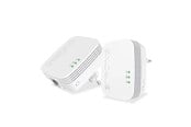 Homeplug / PowerLine - Strong Powerline 600 Mini 2-pack - 600 Mbit/s Homeplug / PowerLine - POWERL600DUOMINI