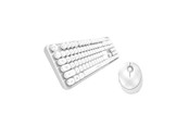 Tastatur - Mofii Wireless keyboard + mouse set Sweet 2.4G (white) - Tastatur & Mussett - Hvit - SMK-623387AG White