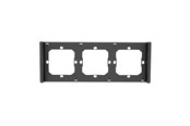 Switch/splitter - Sonoff Frame for switch M5 80 triple 3-fold M5-3C-80-F (graphite/black) - M5-3C-80 frame