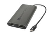 USB-hub - Sonnettech Thunderbolt Dual 4K HDMI 2.1 Adapter USB-hub - 2 porter - Grå - TB-DHDMI-21