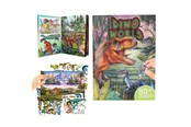 Kreative leker - Dino World Puffy Stickers - 0413207