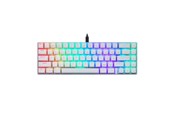 Tastatur - Motospeed Mechanical gaming keyboard CK67 RGB (white) - Gamingtastatur - Hvit - CK67-WhiteRed