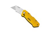 Verktøy - Deli Tools Utility Knife EDL006Z (yellow) - EDL006Z