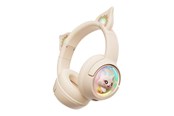 Hodetelefoner - ONIKUMA B5 Beige Gaming Headphones - B5 Off White