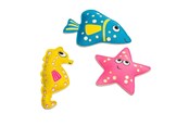 Vannlek - BS Toys Diving Toys Sea Animals Filled with Sand 3 pcs. - GA173