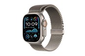 Smartklokke, Smartwatch & Sportsklokke - Apple Watch Ultra 2 GPS + Cellular 49mm - Natural Titanium Case with Natural Titanium Milanese Loop - S - MX4M3DH/A