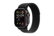 Smartklokke, Smartwatch & Sportsklokke - Apple Watch Ultra 2 GPS + Cellular 49mm - Black Titanium Case with Black Trail Loop - S/M - MX4U3DH/A