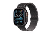 Smartklokke, Smartwatch & Sportsklokke - Apple Watch Ultra 2 GPS + Cellular 49mm - Black Titanium Case with Black Titanium Milanese Loop - S - MX4W3DH/A