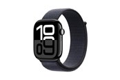 Smartklokke, Smartwatch & Sportsklokke - Apple Watch Series 10 GPS 46mm - Jet Black Aluminium Case with Ink Sport Loop - MWWR3QN/A