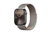 Smartklokke, Smartwatch & Sportsklokke - Apple Watch Series 10 GPS + Cellular 46mm - Natural Titanium Case with Natural Milanese Loop - M/L - MWYC3QN/A