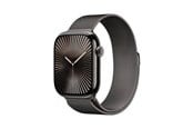 Smartklokke, Smartwatch & Sportsklokke - Apple Watch Series 10 GPS + Cellular 46mm - Slate Titanium Case with Slate Milanese Loop - M/L - MWYW3QN/A