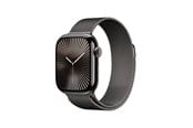 Smartklokke, Smartwatch & Sportsklokke - Apple Watch Series 10 GPS + Cellular 42mm - Slate Titanium Case with Slate Milanese Loop - MX053QN/A