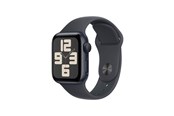 Smartklokke, Smartwatch & Sportsklokke - Apple Watch SE GPS 40mm - Midnight Aluminium Case with Midnight Sport Band - M/L - MXE93QN/A