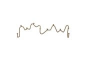 Beslag & Hengsler  - Bloomingville - Blu Coat Rack Brass Metal (82057758) - 82057758