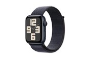 Smartklokke, Smartwatch & Sportsklokke - Apple Watch SE GPS 44mm - Midnight Aluminium Case with Ink Sport Loop - MXEP3QN/A