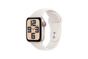 Smartklokke, Smartwatch & Sportsklokke - Apple Watch SE GPS + Cellular 40mm - Starlight Aluminium Case with Starlight Sport Band - S/M - MXGJ3QN/A