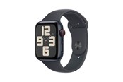 Smartklokke, Smartwatch & Sportsklokke - Apple Watch SE GPS + Cellular 44mm - Midnight Aluminium Case with Midnight Sport Band - S/M - MXGL3QN/A