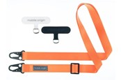 Mobil - Andre tilbehør - Mobile Origin Lanyard tape 25mm Orange 84 - 165cm - LYT-UNI-ORG