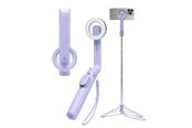 Mobil - Andre tilbehør - Spigen MagSafe Tripod Selfie Stick lavender - AMP07658