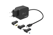  Bærbar PC - Lader - j5create JUP1565DCE-EN Mobile Charger Universal - JUP1565DC