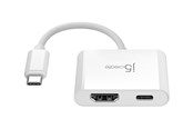 Skjermkabel - j5create USB-C to 4K HDMI (with 100W PD) - JCA152-N