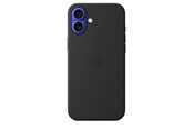 Mobil - Deksel og etui - Apple iPhone 16 Plus Silicone Case with MagSafe - Black - MYY93ZM/A