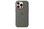 Mobil - Deksel og etui - Apple iPhone 16 Pro Silicone Case with MagSafe - Stone Gray - MYYL3ZM/A