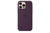 Mobil - Deksel og etui - Apple iPhone 16 Pro Max Silicone Case with MagSafe - Plum - MYYW3ZM/A