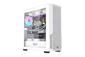 Kabinett - Darkflash Computer case DF2100 + 4 ARGB fans (white) - Kabinett - Miditower - Hvit - DF2100 White