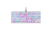 Tastatur - Motospeed Mechanical gaming keyboard CK101 RGB (white) - Gamingtastatur - Hvit - CK101 white red swit