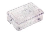 Kabinett - Raspberry Pi RS Pro - Case - ABS plastic - clear - for 2 Model B 3 Model B - Kabinett - Raspberry Pi - Transparent - ASM-1900018-01