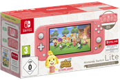 Spillkonsoll - Nintendo Switch Lite - Coral  inc. Animal Crossing - 0045496453916