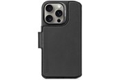 Mobil - Deksel og etui - Decoded Leather Detachable Wallet - Black - iPhone 16 Pro - D25IPO16PDW5BK