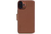 Mobil - Deksel og etui - Decoded Leather Detachable Wallet - Tan - iPhone 16 Plus - D25IPO16PLDW5TN