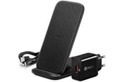 Mobil - Adaptere og ladere - Spigen Qi Fast Wireless Charger + Stand 15W - 000CH24979