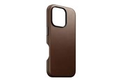 Mobil - Deksel og etui - Nomad Traditional Leather case brown iPhone 16 Pro - NM01392385