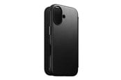 Mobil - Deksel og etui - Nomad Modern Leather Folio black - iPhone 16 - NM01684985