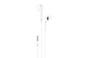 Hodetelefoner - Foneng In-ear headphones wired T34 mini jack 3.5mm remote control (white) - T34 White