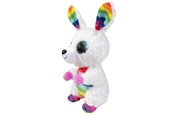 Dukker, Bamser & Utstyr - Lumo Stars Plush Toy - Rabbit Rainbow 15cm - 58367