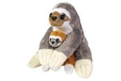 Dukker, Bamser & Utstyr - Lumo Stars Plush Toy - Sloth Caramel and Coffee 24cm - 58371