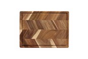 Kjøkkenredskaper - aida - Herringbone Pattern Cuttingboard w. juicy groove (89537) - 89537