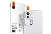 Nettbrett - Andre tilbehør - Spigen Glass tR EZ Fit Optik Metal 1 Pack silver - iPad Pro 13" 2024 / iPad Pro 11" 2024 - AGL07796