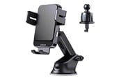 Mobil - Andre tilbehør - Joyroom JR-ZS219 Car Holders SET with Qi Inductive Charger (Black) - JR-ZS219 new