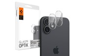 Mobil - Beskyttelsesglass - Spigen Glass tR Optik 2 Pack crystal clear - iPhone 16/16 Plus - AGL07923